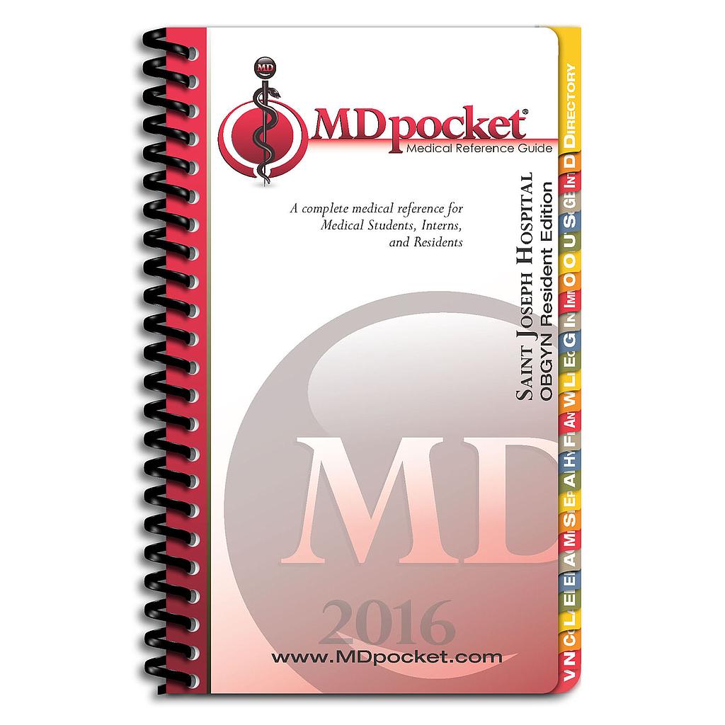 MDpocket Saint Joseph Hospital OBGYN Resident Edition