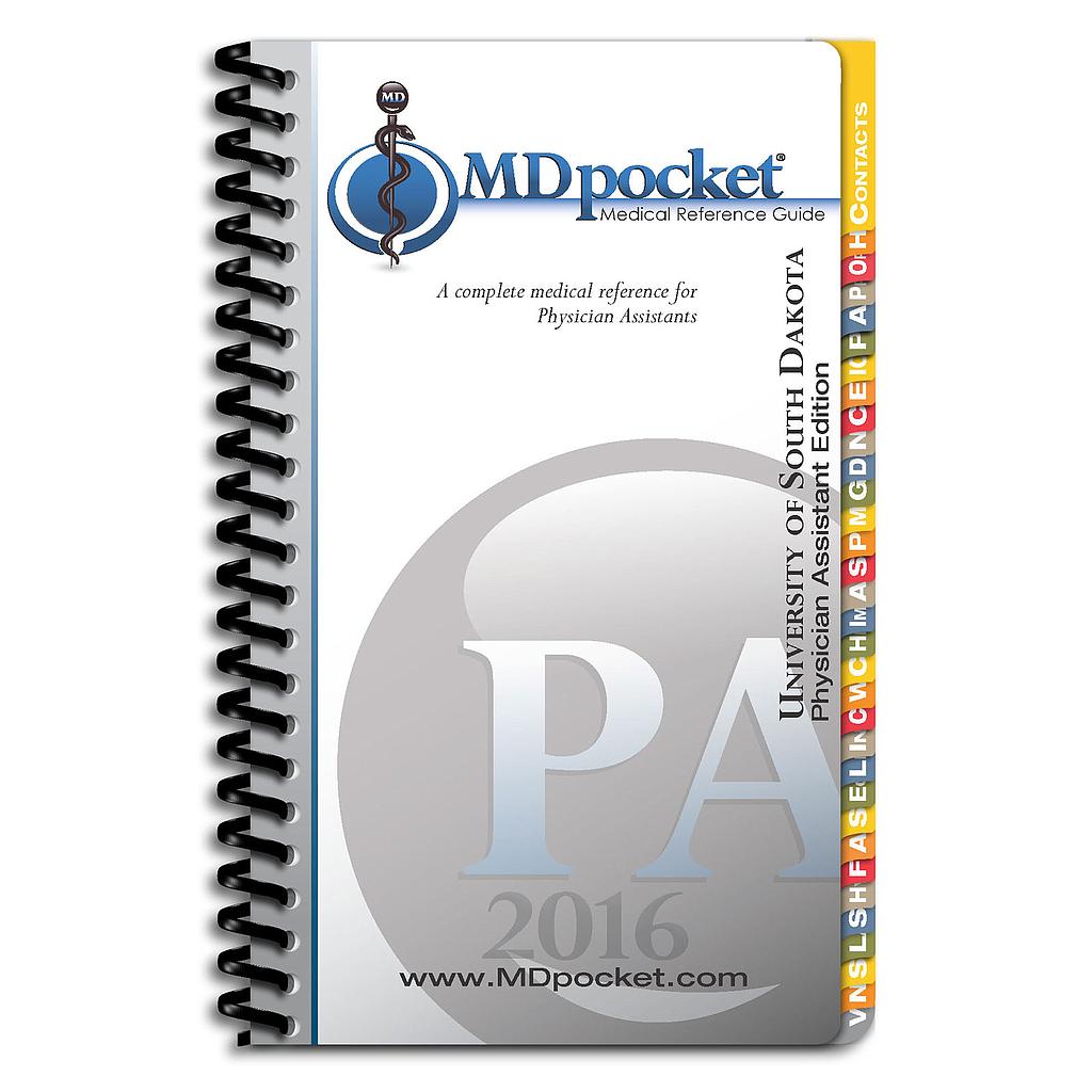 MDpocket University of South Dakota Physician Assistant Edition