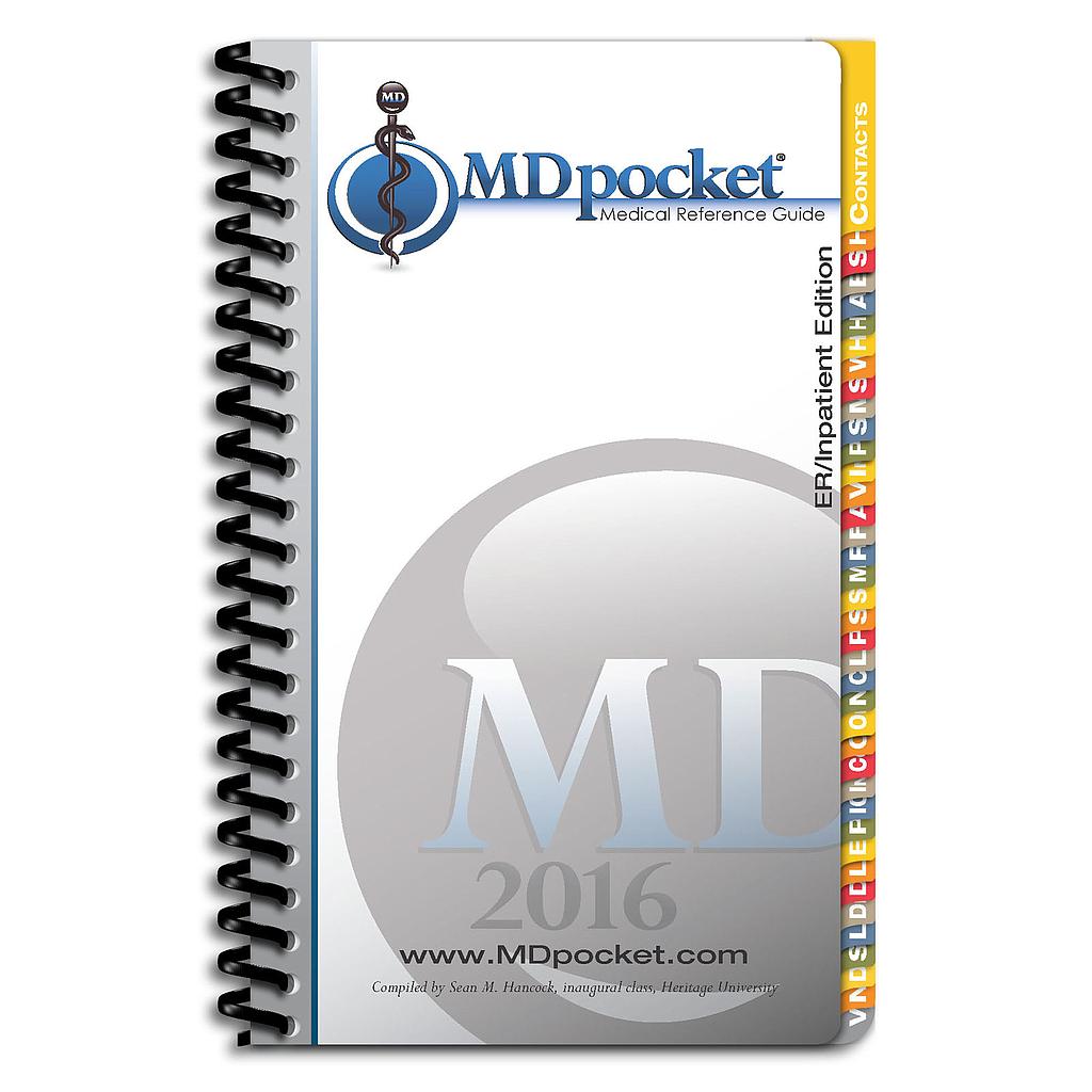 MDpocket Heritage University Physician Assistant ER/Inpatient Edition